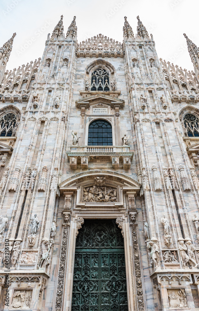 Milan Cathedral (Italian: Duomo di Milano) in Milan, Lombardy, Italy