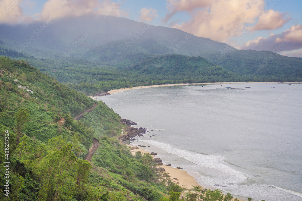 Sea and sun, Hai Van Pass, Danang, Vietnam Sea and sun, Hai Van Pass, Danang, Vietnam