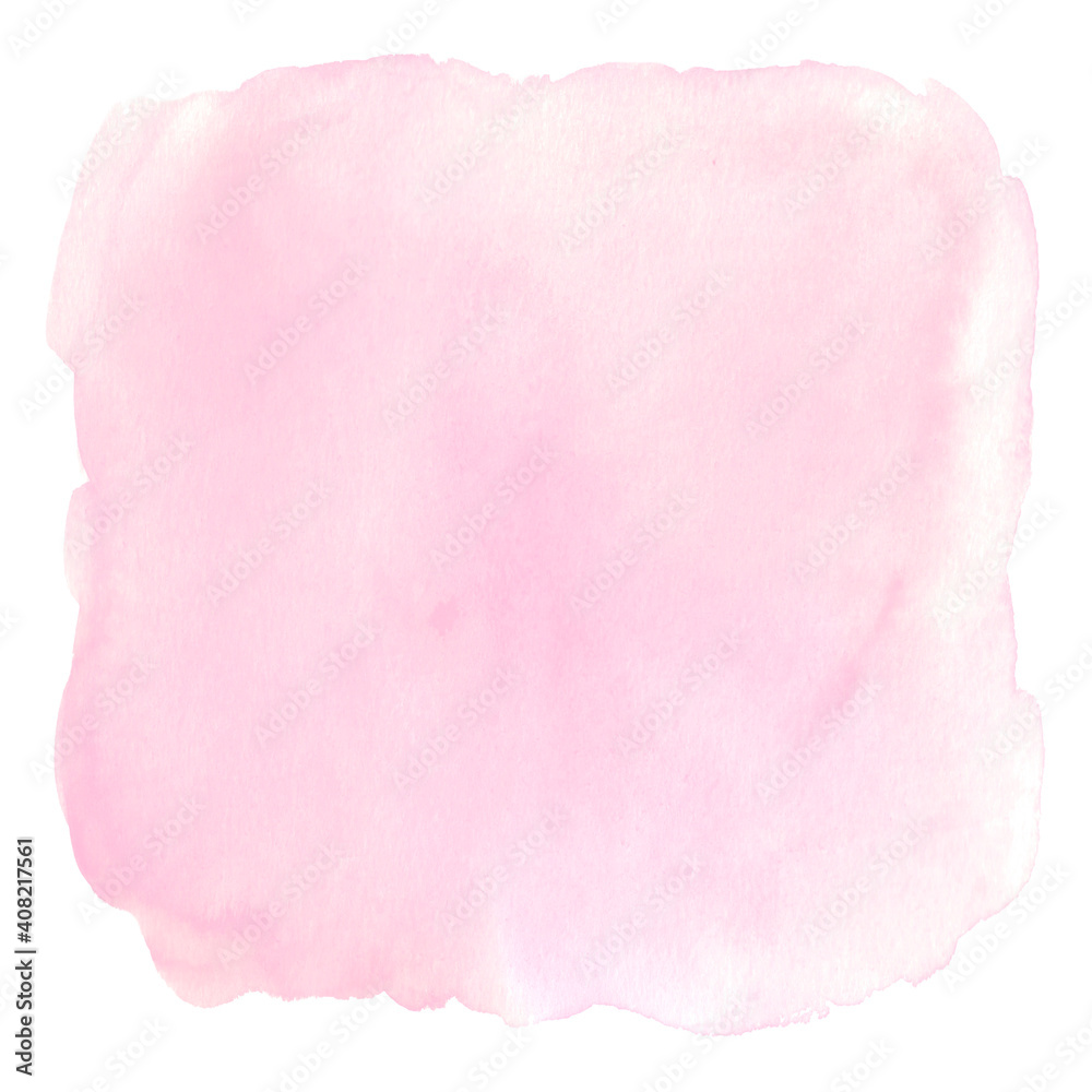 Watercolor abstract coral pink delicate background