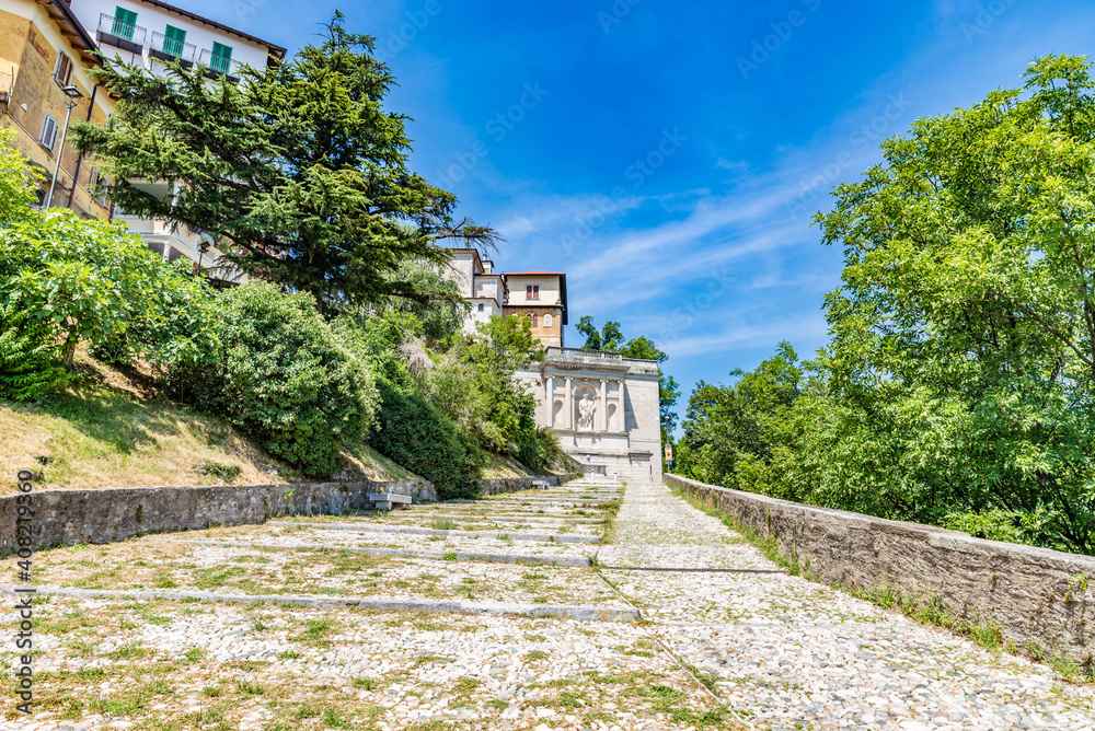 Sacro Monte di Varese in Italy, a UNESCO world Heritage Site.