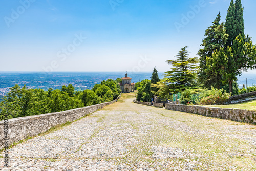 Sacro Monte di Varese in Italy, a UNESCO world Heritage Site.