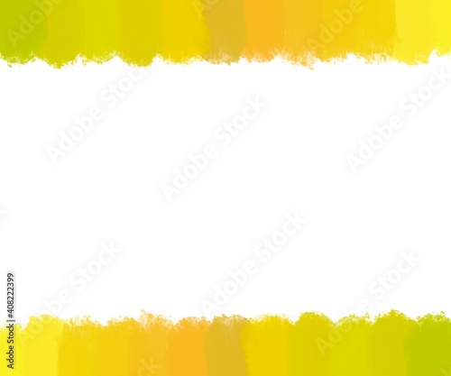 Yellow frame image for spring background