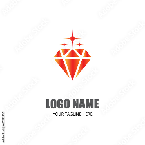Free Download Diamond Logo Template vector icon illustration design - GFXLoad