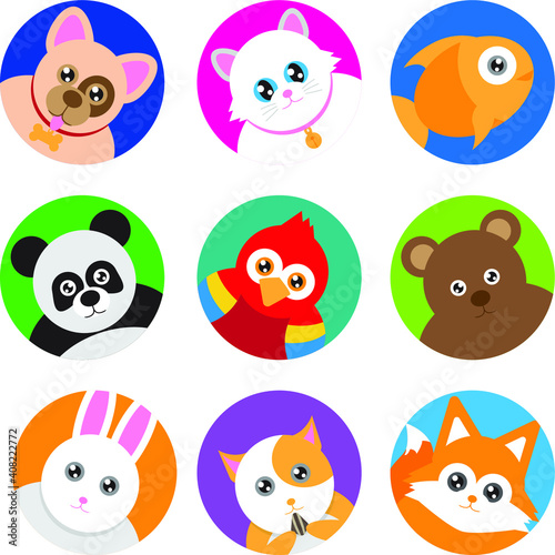 animal icon avatar