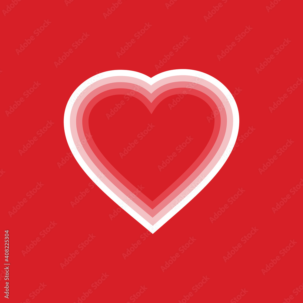 Collection of heart illustrations, Love symbol icon set. Collection of heart illustrations, Love symbol icon set.