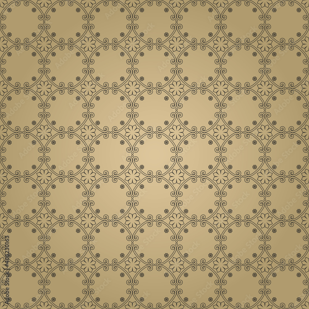 fabric abstract ethnic flower pattern, vector illustration style seamless pattern. Design for fabric, curtain, background, carpet, wallpaper, clothing, wrapping, Batik, fabric, tile fabric abstract ethnic flower pattern, vector illustration style seamless pattern. Design for fabric, curtain, background, carpet, wallpaper, clothing, wrapping, Batik, fabric, tile