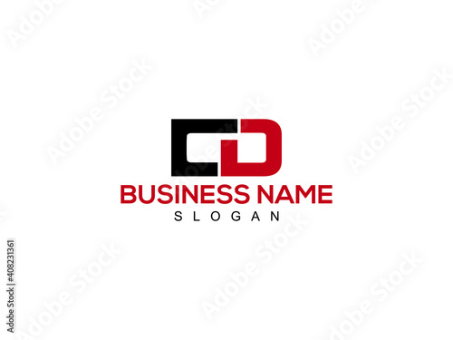 CD Initial cd Letter Design For New Business