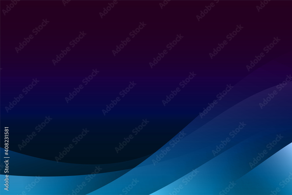 Naklejka premium ウェーブの背景 Abstract wave background