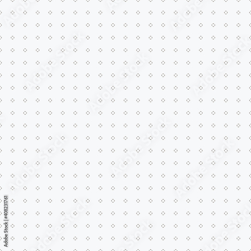Seamless geometric modern vector pattern. Light background with black dotted shapes. Vector eps10