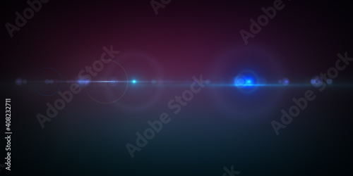 Light effect with abstract dark blue background © AVADA