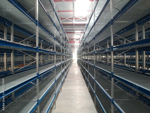 interior of warehouse