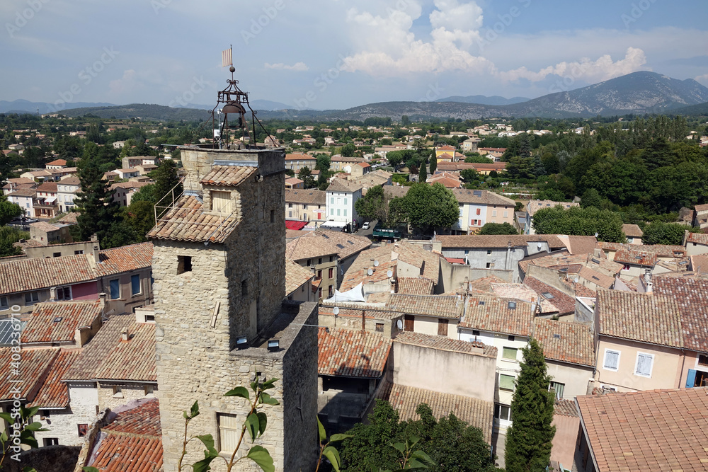 Belfried und Altstadt von Malaucen, Provence