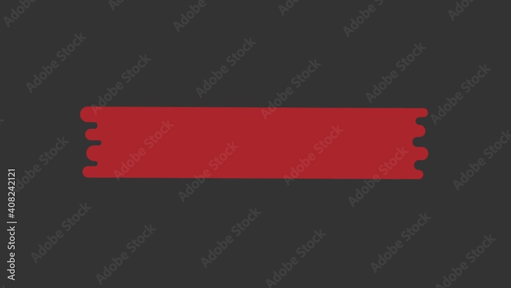 Roller painter, paintbrush action animation (MP4, 4K) | red line and dark background Roller painter, paintbrush action animation (MP4, 4K) | red line and dark background
