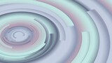 3d Data Presentation Background of Abstract Idea in Cold Blue—Grey Circular Gradients