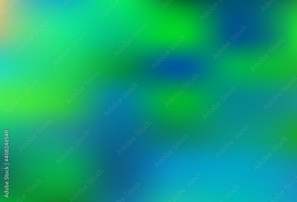 Light Green vector abstract blurred background. Light Green vector abstract blurred background.