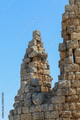 Roman ancient ruins in Turkey