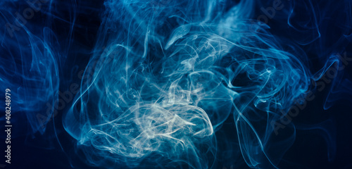 smoke from the incense stick aroma