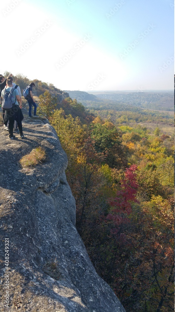 Obraz premium hiking in the mountains