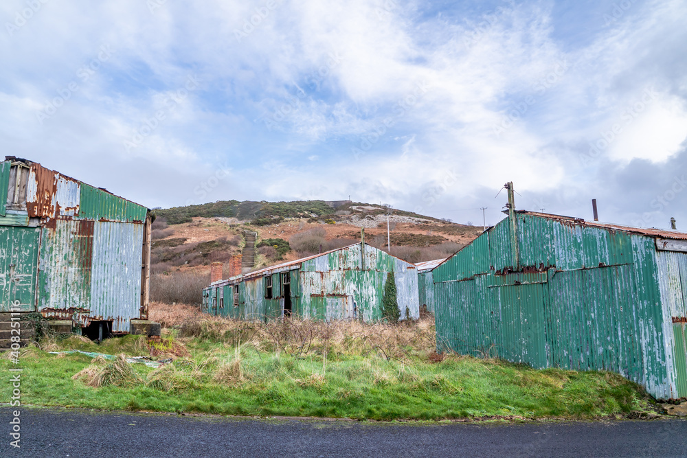Abandoned buildings at Fort Dunree, Inishowen Peninsula - County Donegal, Ireland Abandoned buildings at Fort Dunree, Inishowen Peninsula - County Donegal, Ireland