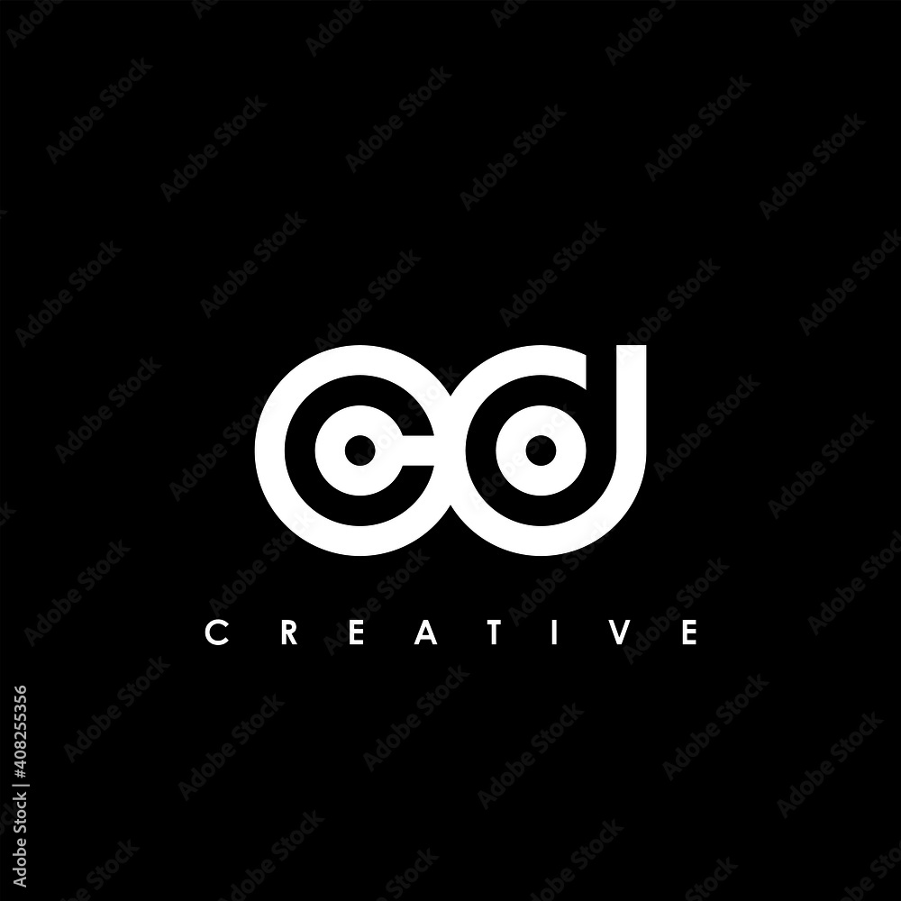 CD Letter Initial Logo Design Template Vector Illustration CD Letter Initial Logo Design Template Vector Illustration
