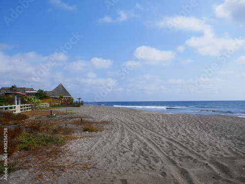 Plage de Jiquilillo au Nicaragua photo