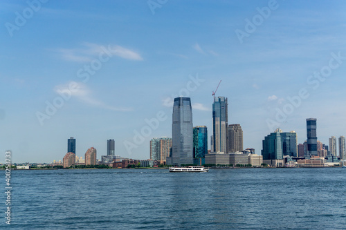 New York City Center from Statue of Liberty National Park