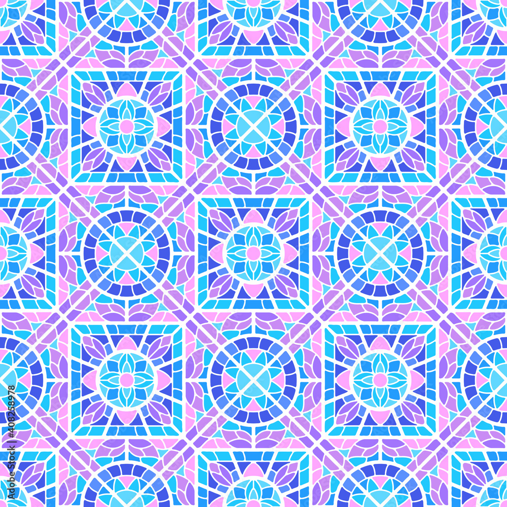 Ancient mosaic ceramic tile pattern. Ancient mosaic ceramic tile pattern.
