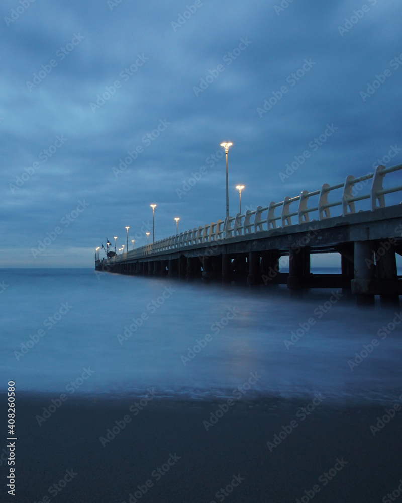 bridge at night