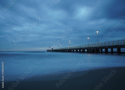 Wallpaper Mural pier at sunset Torontodigital.ca