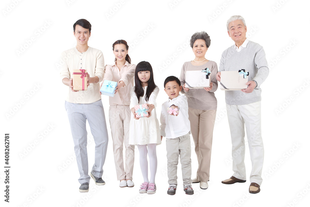 Portrait of Happy family Portrait of Happy family