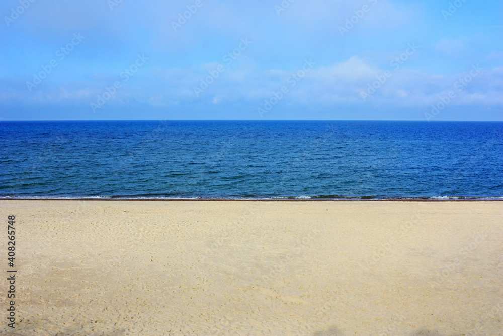 Sandy coast of the Baltic Sea Sandy coast of the Baltic Sea