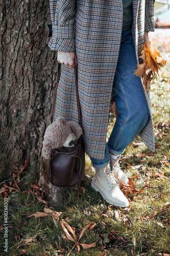 person in park