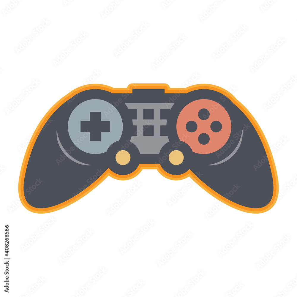 Game controller icon or sign Game controller icon or sign