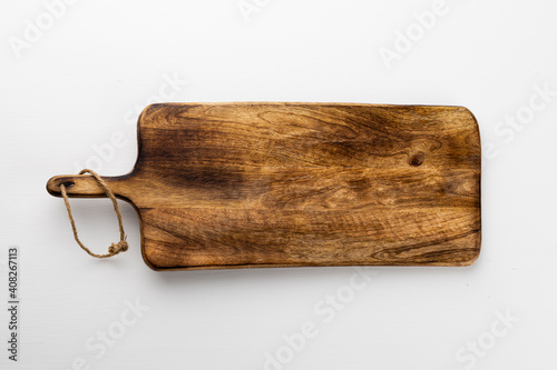 Old wood board texture isolated on white background with copy space for design or work.