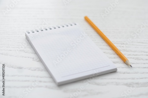 notepad, paper, pen, pencil, note, business, letterhead, office, white, page, letter, education