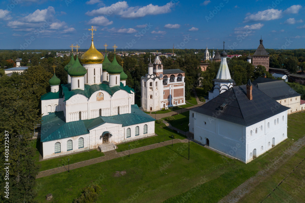 The main cathedral of the Spaso-Evfimiev monastery in Suzdal, Russia