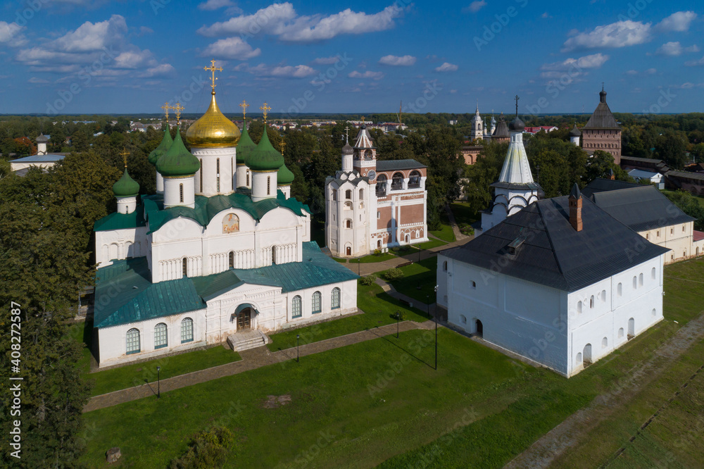 The main cathedral of the Spaso-Evfimiev monastery in Suzdal, Russia The main cathedral of the Spaso-Evfimiev monastery in Suzdal, Russia