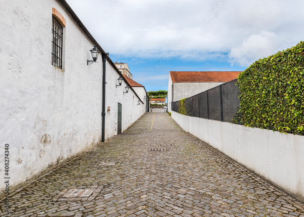 Narrow street in Porto, Portugal