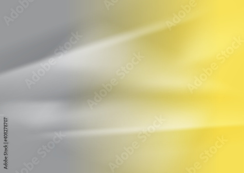 Contrast smooth gray and yellow trendy background