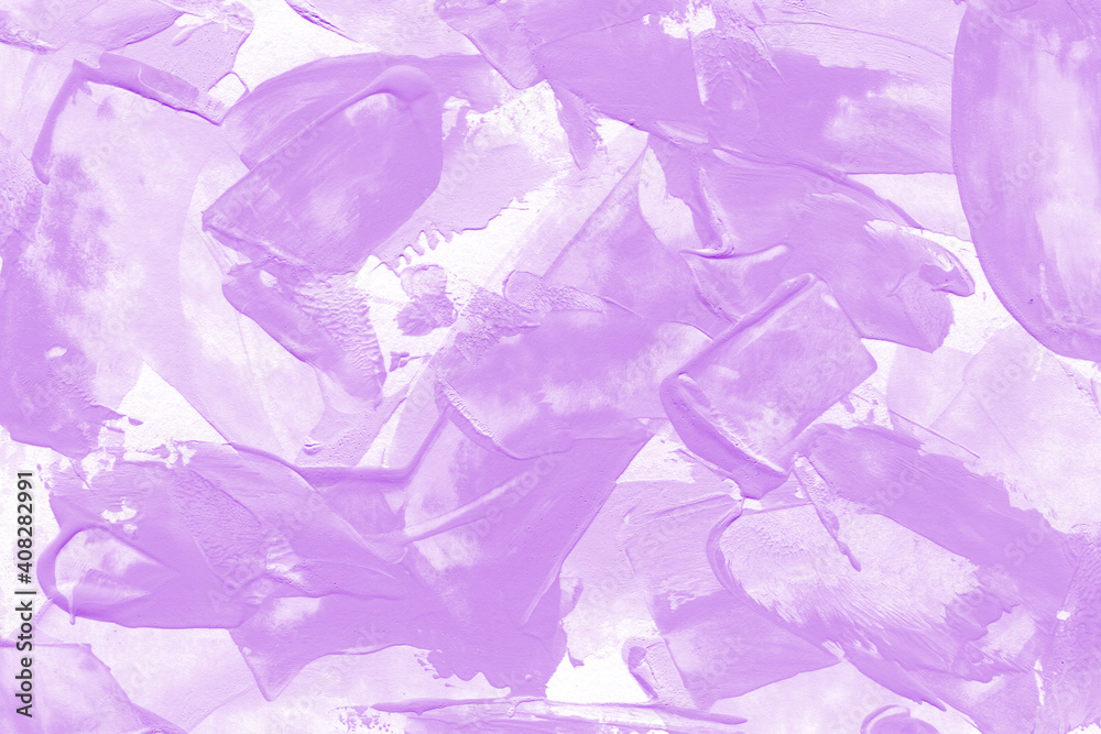 Modern contemporary acrylic background. Violet texture made with a palette knife. Abstract painting on paper. Mess on the canvas. Modern contemporary acrylic background. Violet texture made with a palette knife. Abstract painting on paper. Mess on the canvas.