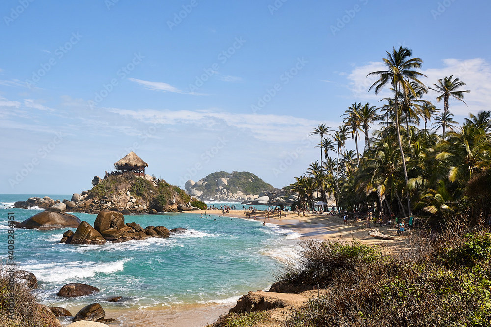 Tayrona Nationalpark in Kolumbien Tayrona Nationalpark in Kolumbien