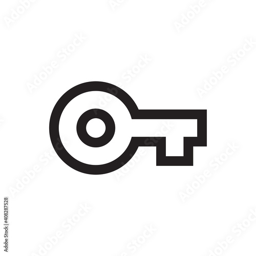 key icon vector design illustation