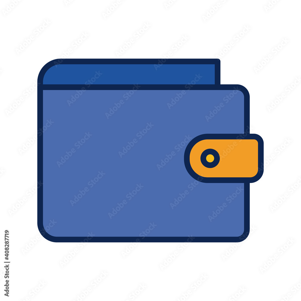 wallet money flat style icon wallet money flat style icon