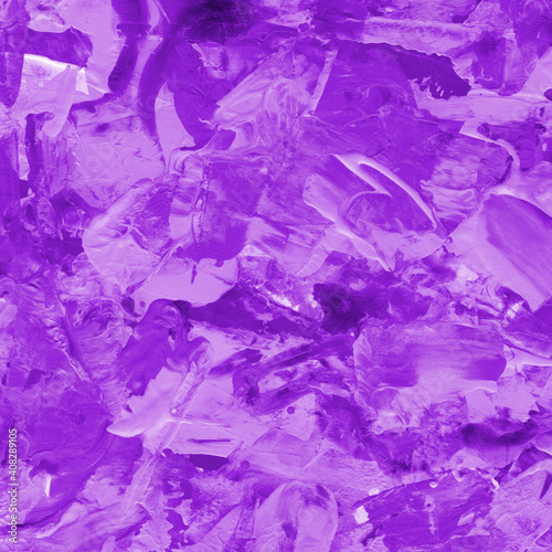 Wallpaper Mural Modern contemporary acrylic background. Violet texture made with a palette knife. Abstract painting on paper. Mess on the canvas. Torontodigital.ca