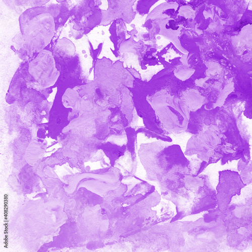 Wallpaper Mural Modern contemporary acrylic background. Violet texture made with a palette knife. Abstract painting on paper. Mess on the canvas. Torontodigital.ca
