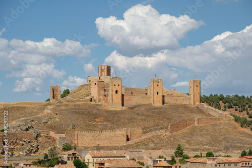 Vászonkép castillo de Molina de Aragón, fortaleza de Molina de los Caballeros,Molina de Ar