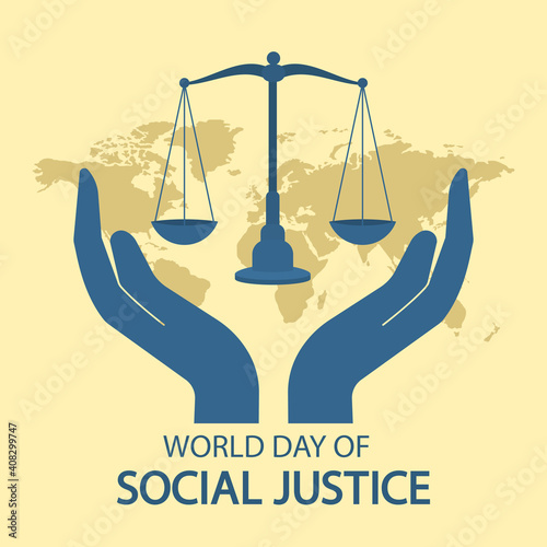 Vector Illustration of World Day of Social Justice

