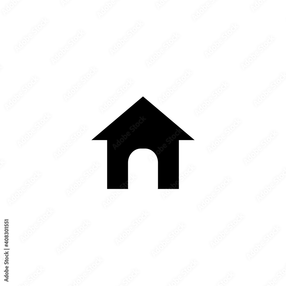 Home icon vector house main Home icon vector house main