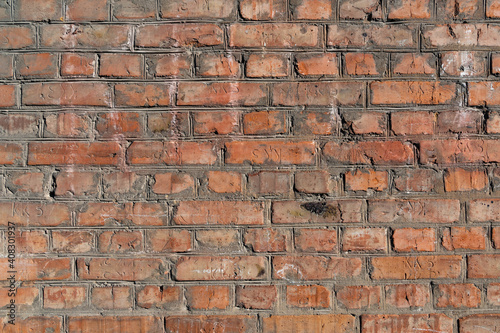 new brick wall