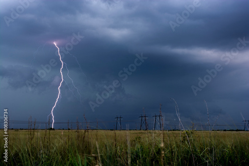 Lightning in the Meadow